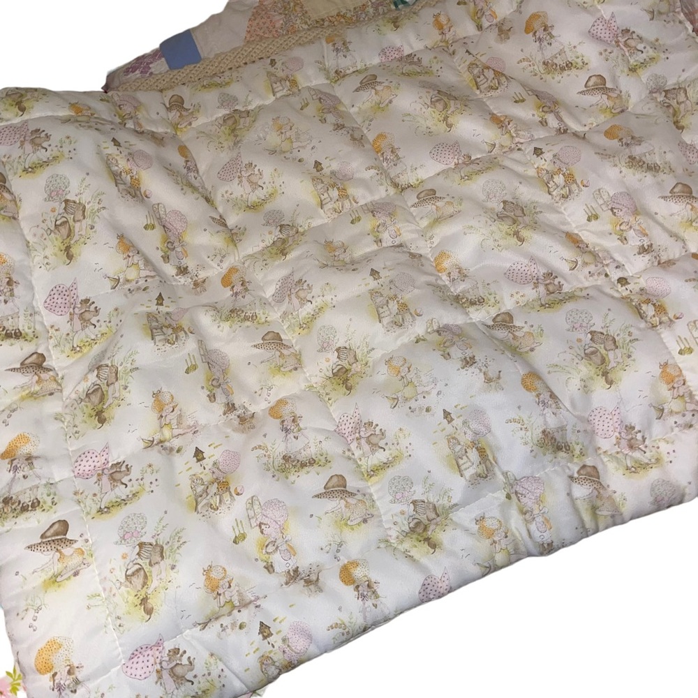 Vintage Kozee Komfort Holly Hobby Baby Kids Comforter  Crib Comforter